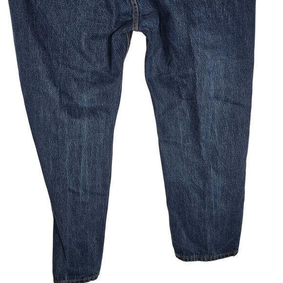 Levis 505 Blue Jeans 40X30 Men's Straight Leg Denim 2021 - Picture 4 of 7